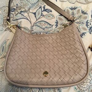 Kate Spade Woven Cream Tote